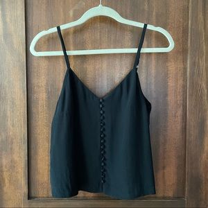 Madewell Button Front Silk Top